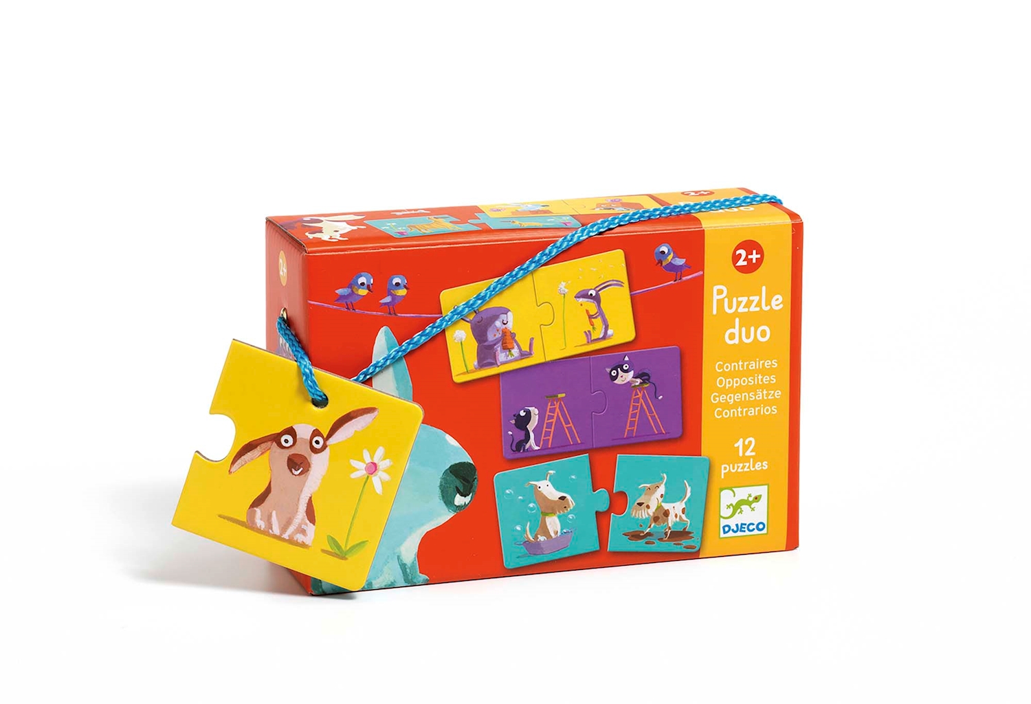 Puzzle contraires enfants