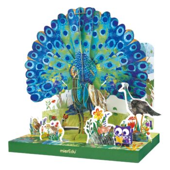 Eco 3D Puzzle Paon